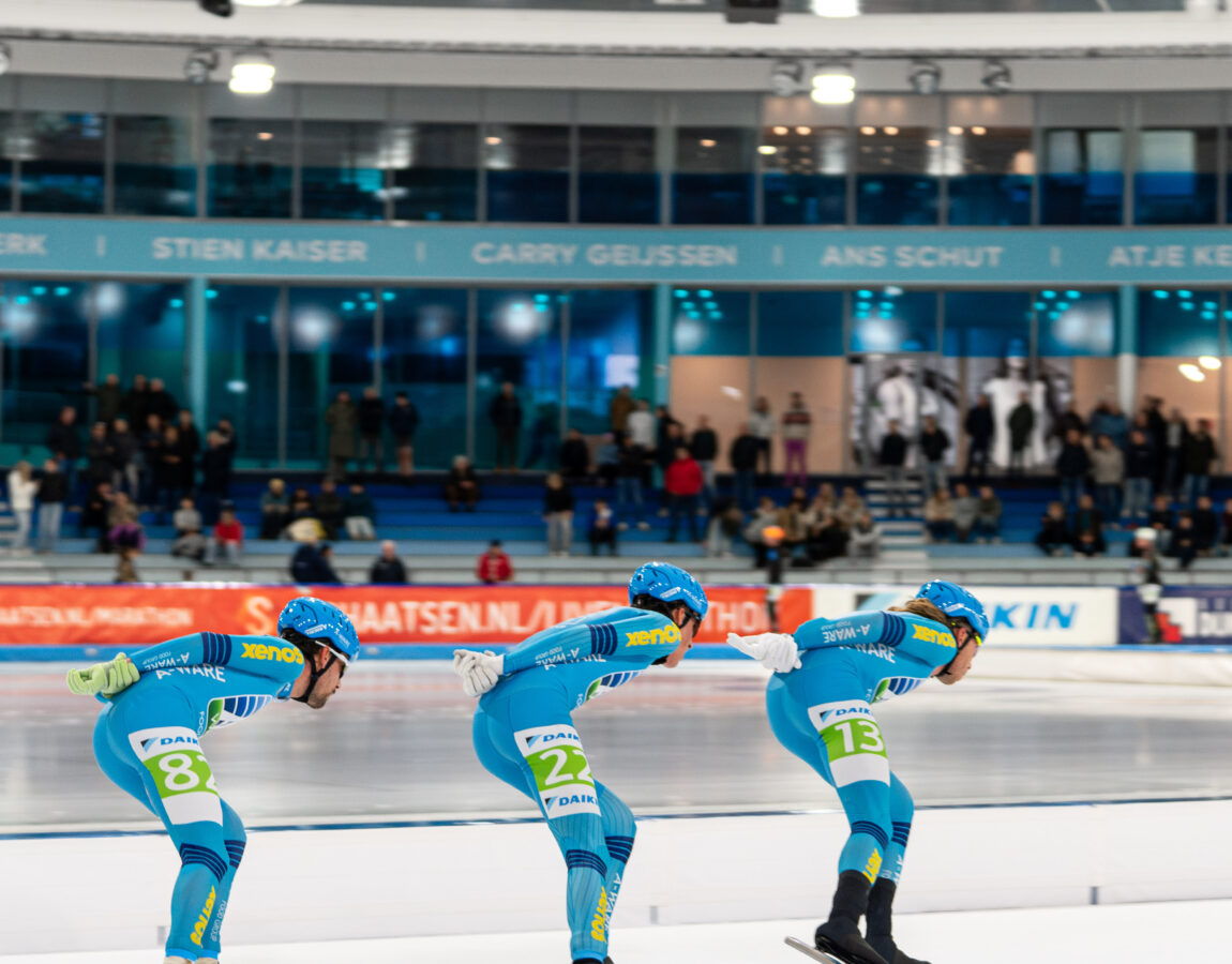 Drie overwinningen en spektakelshow bij de Royal A-ware Marathon 8 AH Zaanlander 38